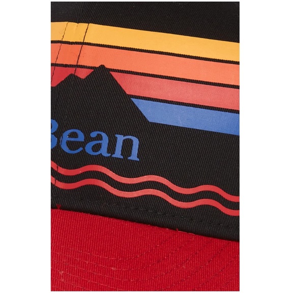 L.L.Bean Classic Mountain Sunrise Trucker Hat - Picture 3 of 3